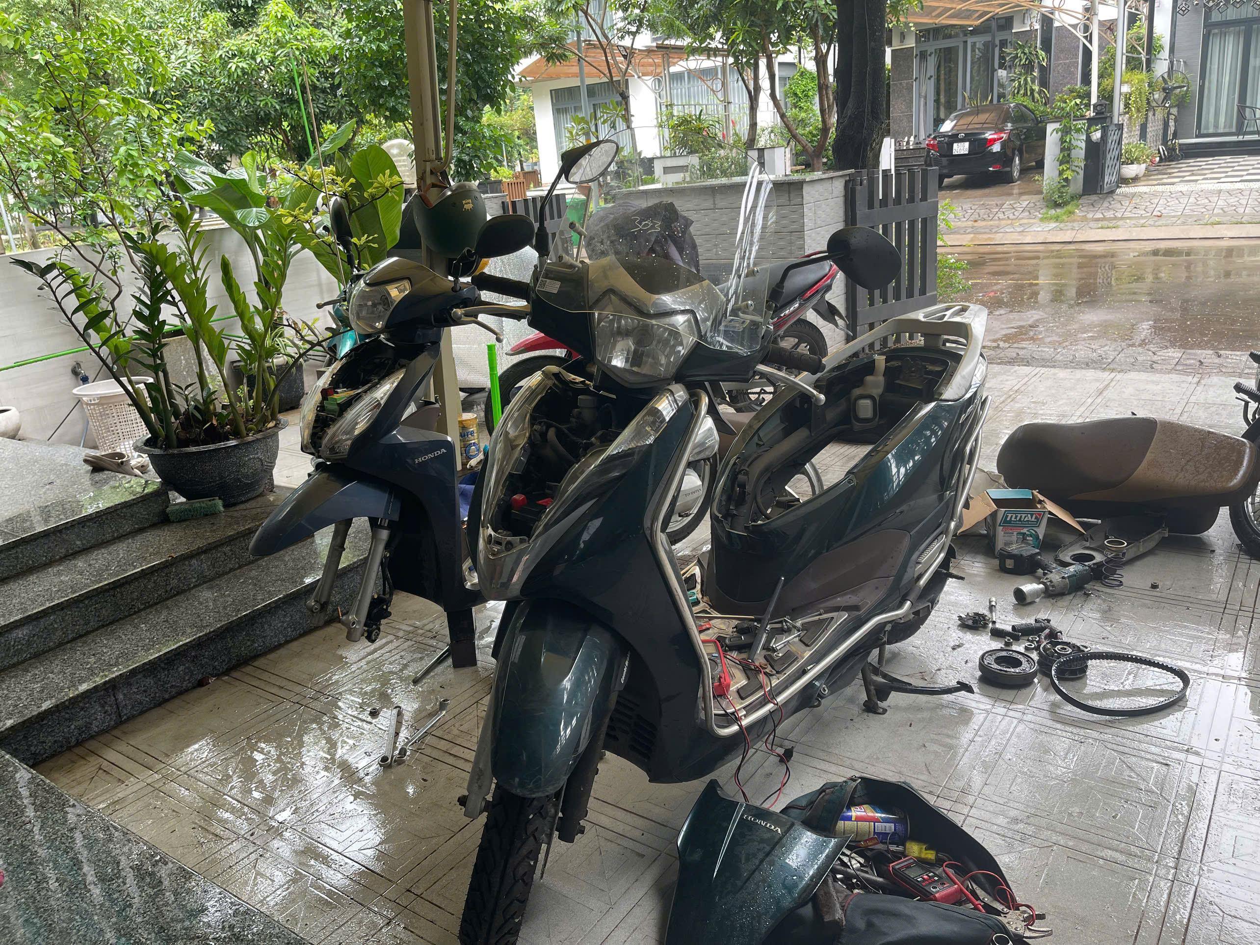 Sửa xe máy tại nhà ở TP.HCM